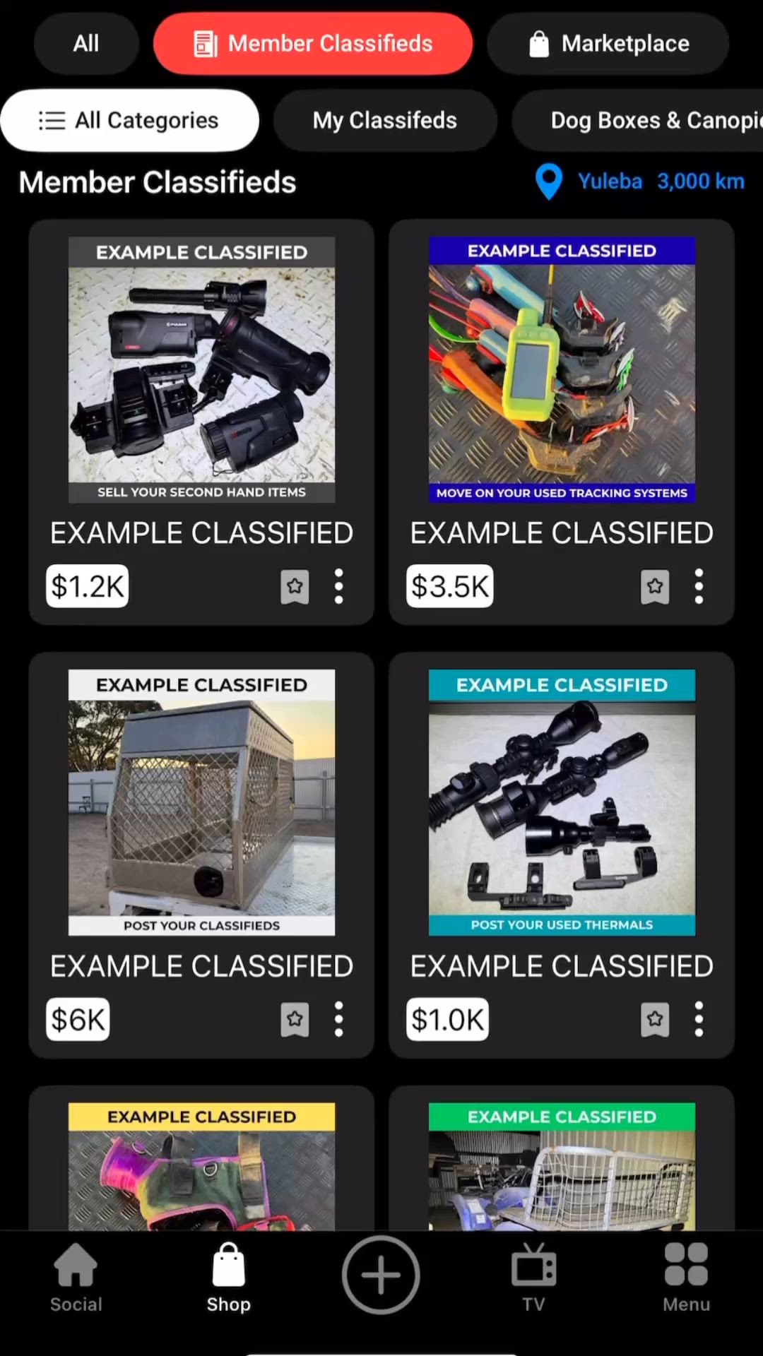 how to create a classified